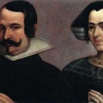 Retrato Velázquez y Juana su mujer